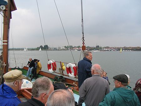 Viewing Heybridge Basin & the Old Ship public house.