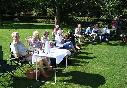 Left hand party at Maldon.