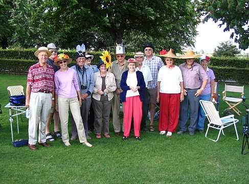 Hats competition at Maldon.