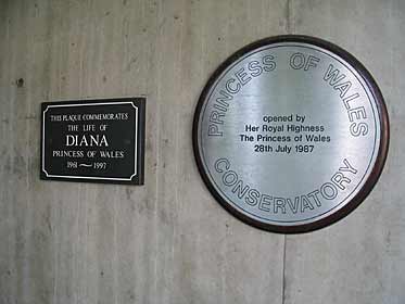 Princess of Wales Plaque